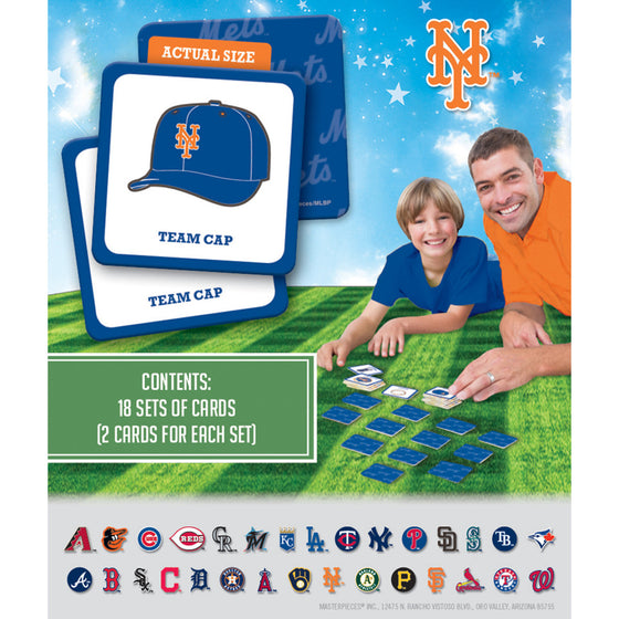 New York Mets MLB Matching Game