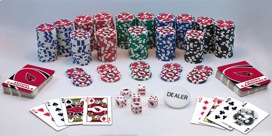 Arizona Cardinals 300 Piece NFL Poker Chips