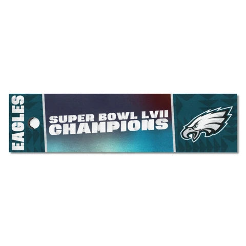 Philadelphia Eagles Super Bowl LVII Putting Green Mat