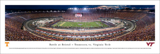 Battle at Bristol - TN vs VT Football - Unframed - 757 Sports Collectibles