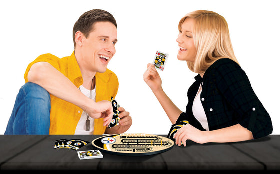 NFL Pittsburgh Steelers Cribbage Board Game