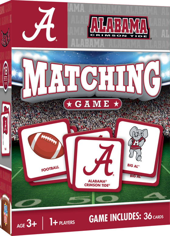 Alabama Crimson Tide NCAA Matching Game