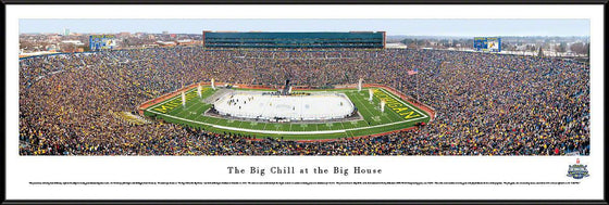 The Big Chill At The Big House Hockey - Standard Frame - 757 Sports Collectibles