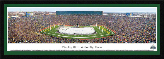 The Big Chill At The Big House Hockey - MSU Select Frame - 757 Sports Collectibles