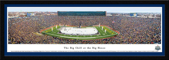 The Big Chill At The Big House Hockey - Select Frame - 757 Sports Collectibles