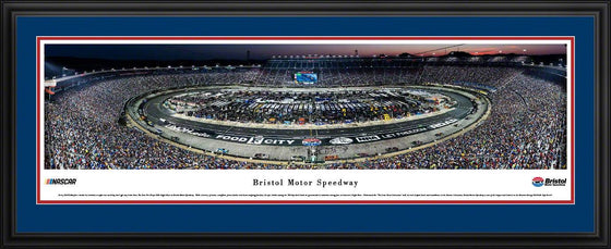 Bristol Motor Speedway - Night Race  - Deluxe Frame - 757 Sports Collectibles