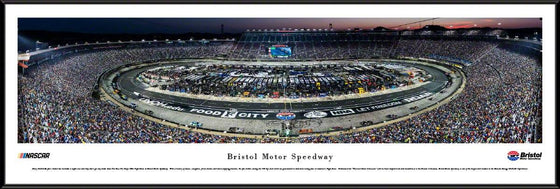 Bristol Motor Speedway - Night Race  - Standard Frame - 757 Sports Collectibles