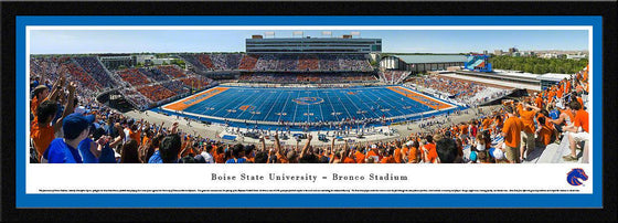 Boise State Football - 50 Yard Line - Select Frame - 757 Sports Collectibles