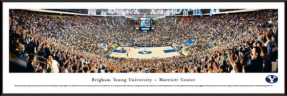 Brigham Young  Basketball - Standard Frame - 757 Sports Collectibles