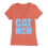 Cat Mom Womens Shirt - 100% Cotton - S - 2XL - 757 Sports Collectibles