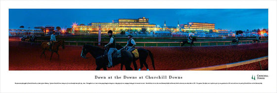 Dawn At Churchill Downs - Unframed - 757 Sports Collectibles