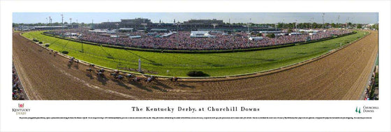 Kentucky Derby at Churchill Downs  - Unframed - 757 Sports Collectibles
