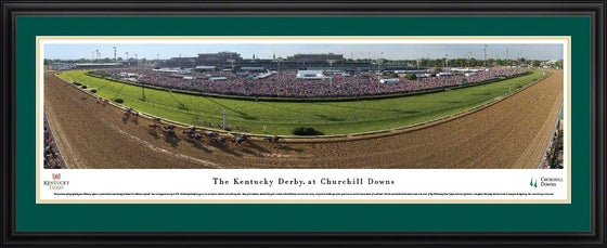 Kentucky Derby at Churchill Downs  - Deluxe Frame - 757 Sports Collectibles