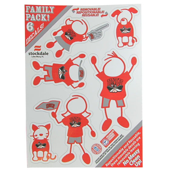 UNLV Rebels Family Decal Set Small (SSKG) - 757 Sports Collectibles