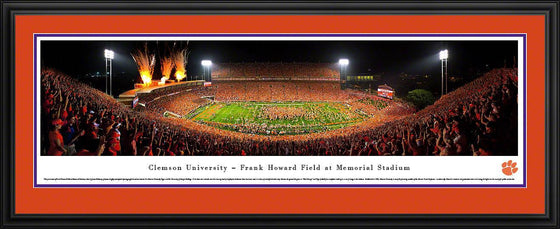 Clemson Football - Celebration - Deluxe Frame - 757 Sports Collectibles