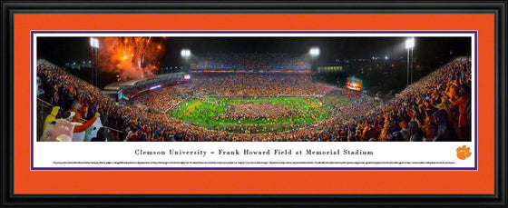 Clemson Football vs Notre Dame - Deluxe Frame - 757 Sports Collectibles