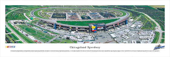 Chicagoland Speedway - Unframed - 757 Sports Collectibles