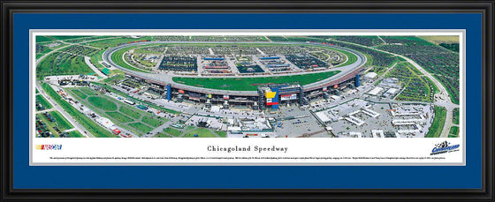 Chicagoland Speedway - Deluxe Frame - 757 Sports Collectibles