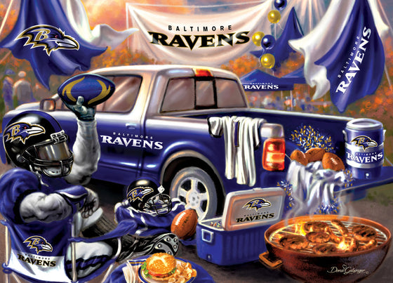 Baltimore Ravens Gameday - 1000 Piece NFL Sports Puzzle