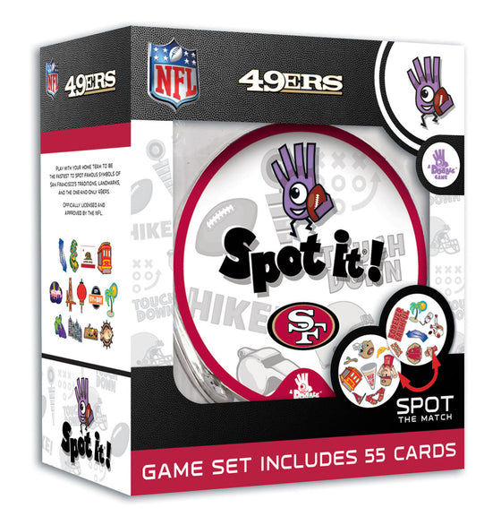 San Francisco 49ers NFL Spot It Game