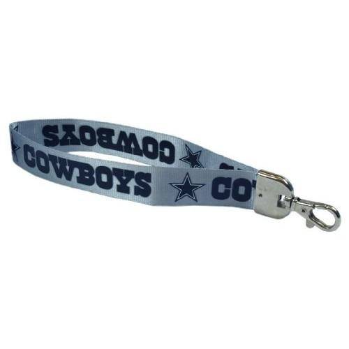 Dallas Cowboys Wrist Lanyard 9" Key Chain Fob - 757 Sports Collectibles