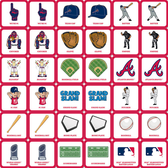 Atlanta Braves MLB Matching Game