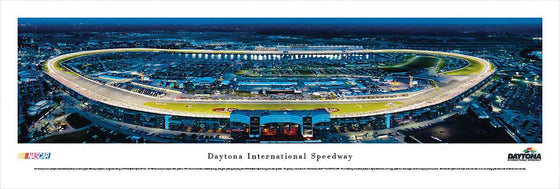 Daytona International Speedway at Night - Unframed - 757 Sports Collectibles