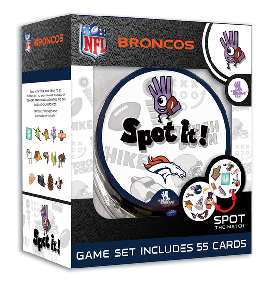 Denver Broncos NFL Spot It Game