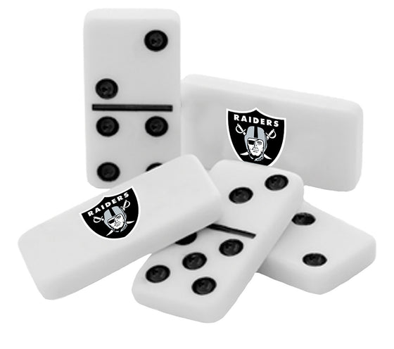 NFL Las Vegas Raiders 28 Piece Dominoes