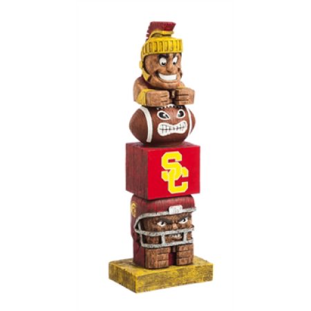 Southern Cal USC Trojans 16" Tiki Totem Figure Statue