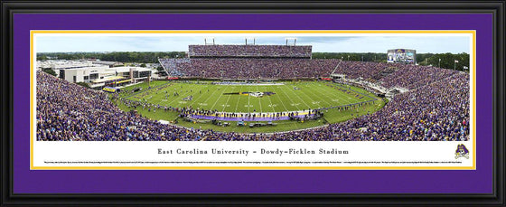 East Carolina Football - Deluxe Frame - 757 Sports Collectibles