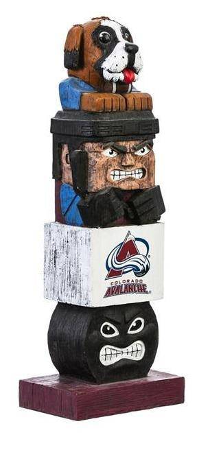 Colorado Avalanche 16" Tiki Totem Figure Statue - 757 Sports Collectibles