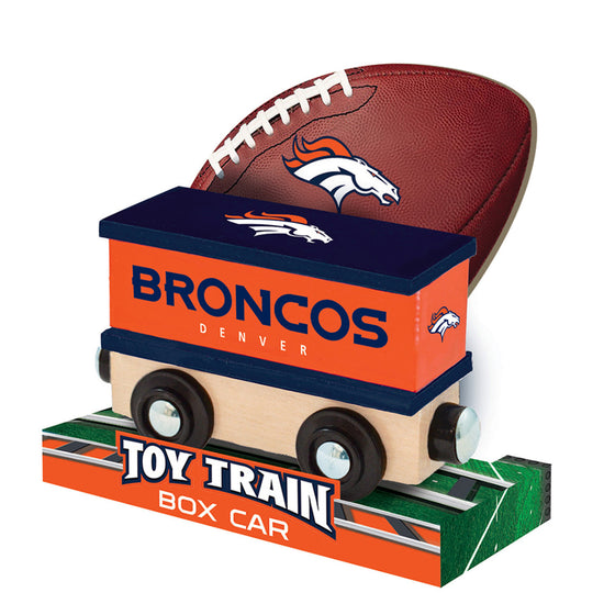 Denver Broncos NFL Toy Train Box Car