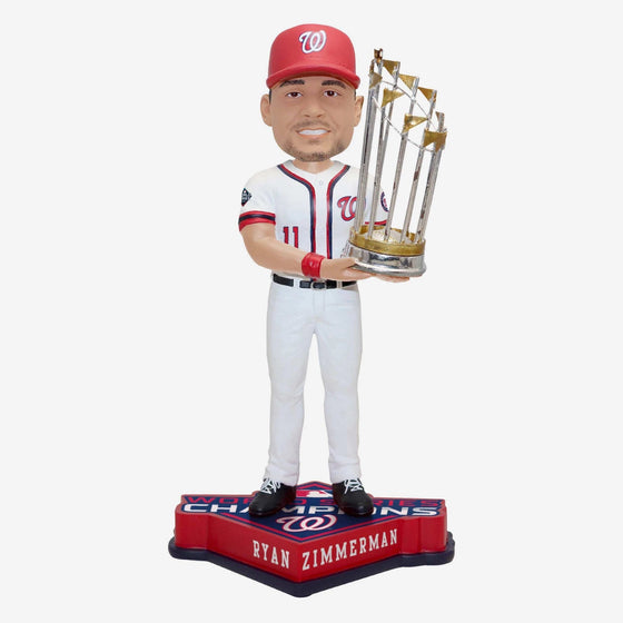 Washington Nationals 2019 World Series Champions 8" Player Bobblehead - Ryan Zimmerman