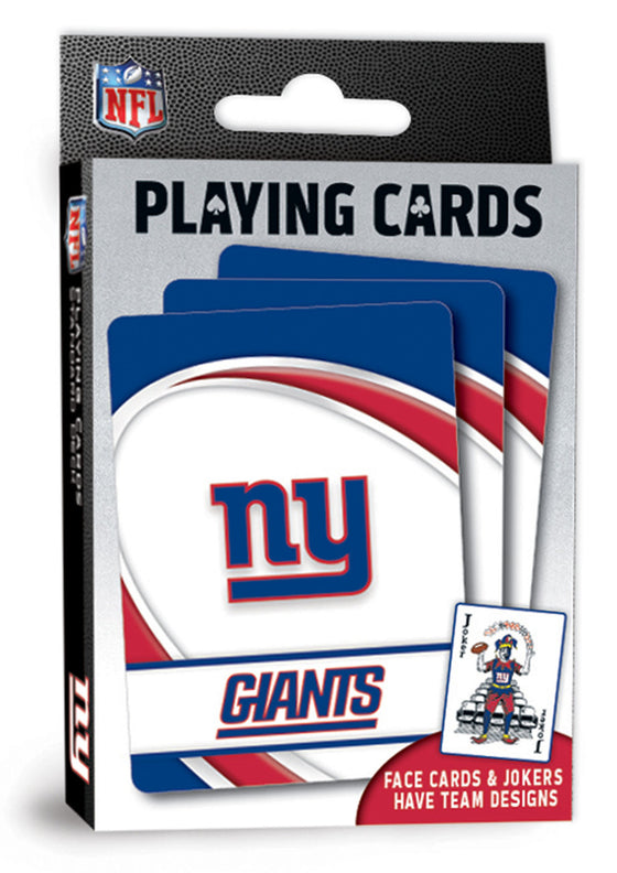 New York Giants NFL Playing Cards - 54 Card Deck