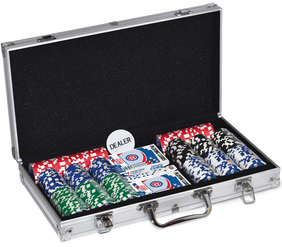 Chicago Cubs 300 Piece MLB Poker Chips