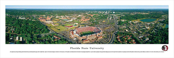 Florida State - Campus Aerial - Unframed - 757 Sports Collectibles