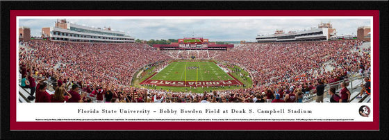 Florida State Football - End Zone - Select Frame - 757 Sports Collectibles