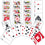 Nebraska Cornhuskers NCAA Playing Cards - 54 Card Deck