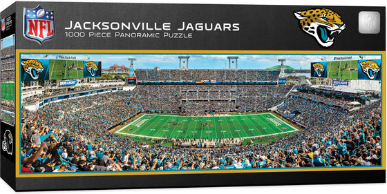 Stadium Panoramic - Jacksonville Jaguars 1000 Piece Puzzle - Center View