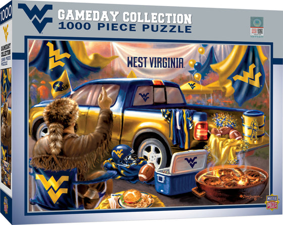 West Virginia Mountaineers Gameday - 1000 Piece NCAA Sports Puzzle