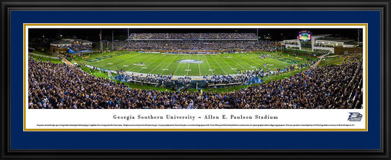 Georgia Southern Football - Deluxe Frame - 757 Sports Collectibles