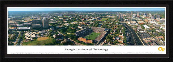 Georgia Tech - Campus Aerial - Select Frame - 757 Sports Collectibles