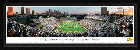 Georgia Tech Football - End Zone - Select Frame - 757 Sports Collectibles