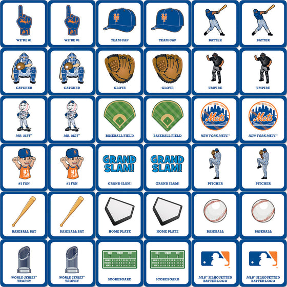 New York Mets MLB Matching Game