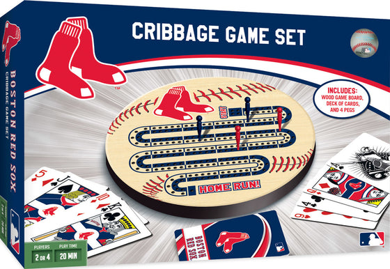 MLB Boston Red Sox Cribbage Board Game
