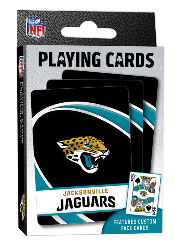 Jacksonville Jaguars NFL Playing Cards - 54 Card Deck
