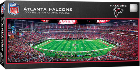 Stadium Panoramic - Atlanta Falcons 1000 Piece NFL Sports Puzzle - Center View