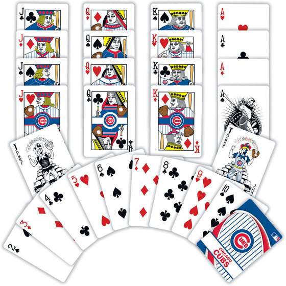 Chicago Cubs MLB Playing Cards - 54 Card Deck