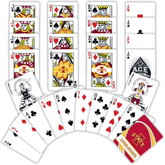 Iowa State Cyclones NCAA Playing Cards - 54 Card Deck